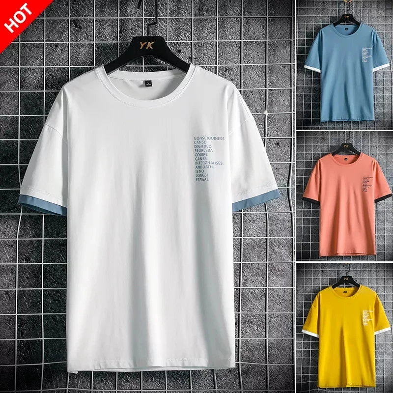 Man Fashion Summer Breathable Casual Letter Print Male Loose Tshirts Short Sleeve Oversize Hip-Hop Cotton Round Neck Tees
Man Fashion Summer Breathable Casual Letter Print Male Loose Tshirts Short Sleeve Oversize Hip-Hop Cotton Round Neck Tees