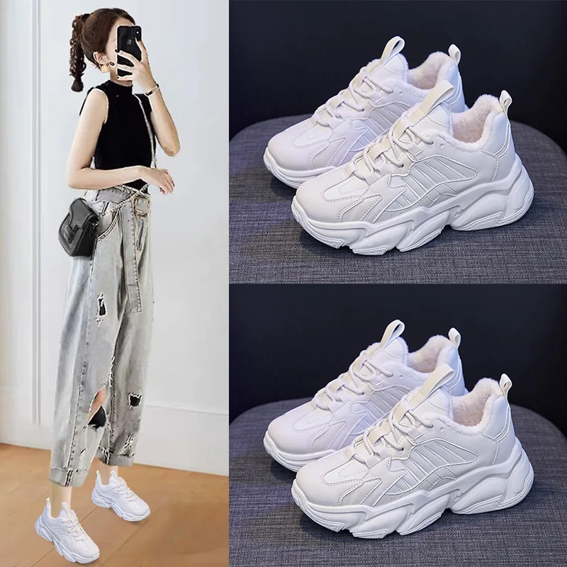Fashion Korean version of plus cashmere boots 2022 autumn and winter new warm shoes thick-soled short boots student sports shoes
Fashion Korean version of plus cashmere boots 2022 autumn and winter new warm shoes thick-soled short boots student sports shoes
