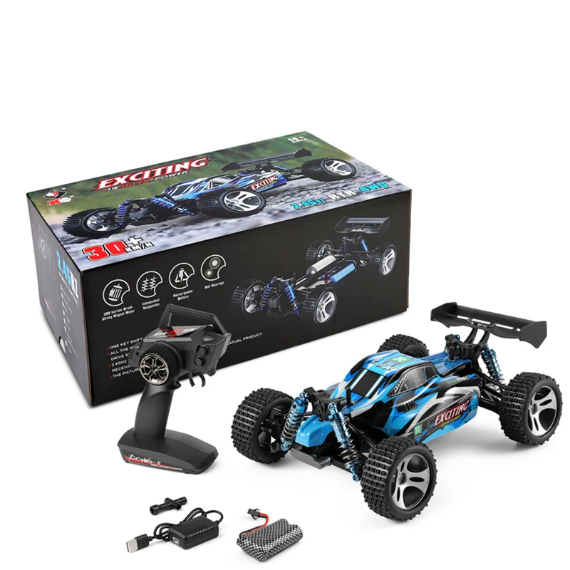 NEW WL 184001 4WD Rc Car Electric Brushless Motor Radio Controlled High-Speed Off-Road Remote Control Drifting Vehicle Toys Gift
NEW WL 184001 4WD Rc Car Electric Brushless Motor Radio Controlled High-Speed Off-Road Remote Control Drifting Vehicle Toys Gift