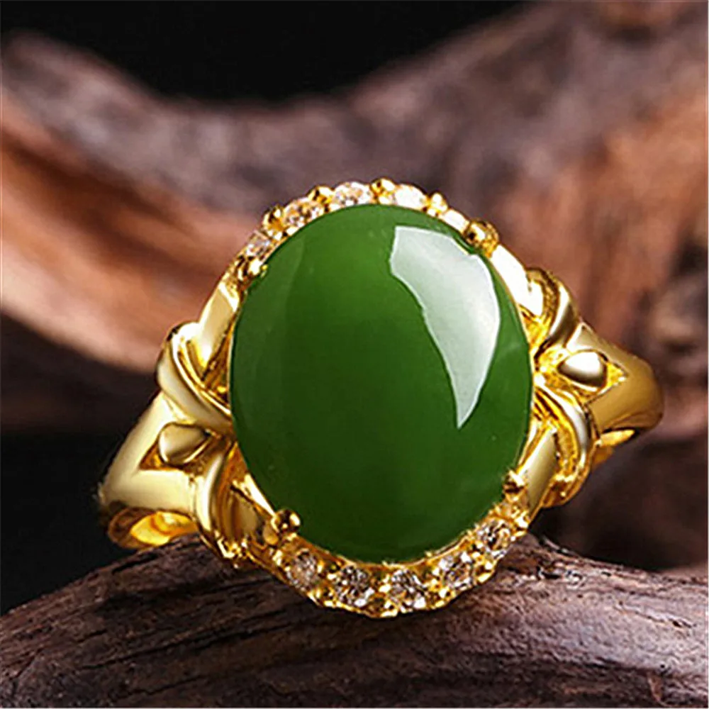Vintage green jade emerald gemstones zircon diamonds rings for women 14k gold color jewelry bijoux party accessory birthday gift
Vintage green jade emerald gemstones zircon diamonds rings for women 14k gold color jewelry bijoux party accessory birthday gift