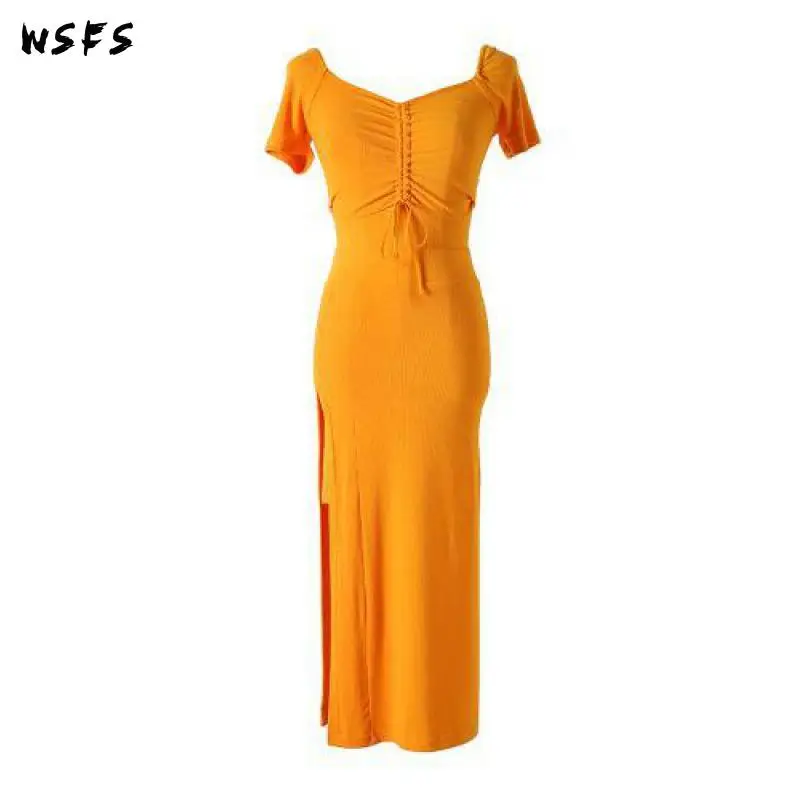 2 Piece Set Summer Dress Orange Tops Womens Dresses Bithday Bandage Asymmetrical Long Skirts Sexy Party Korean Clothes Vestidos
2 Piece Set Summer Dress Orange Tops Womens Dresses Bithday Bandage Asymmetrical Long Skirts Sexy Party Korean Clothes Vestidos