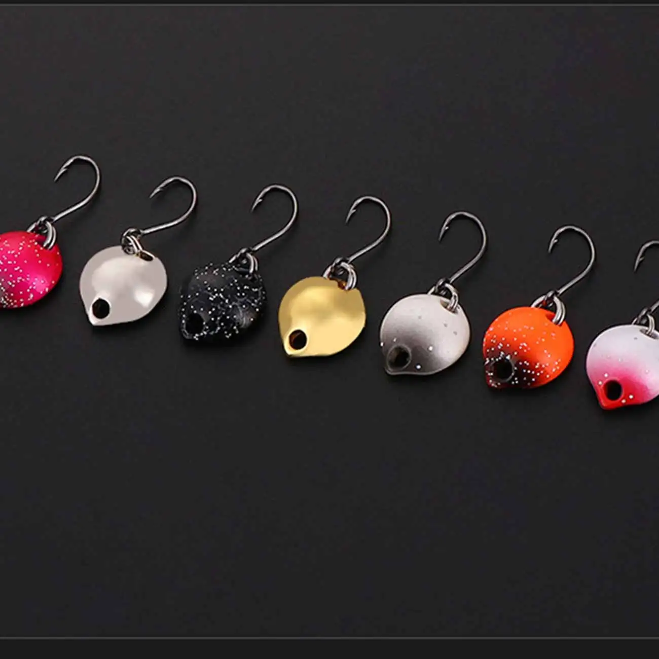 1.8g Artificial Fishing Lure Mini Metal Colorful Spoon Baits for Trout Single Hook Topwater Hard Bait for Outdoor Fishing Lovers
1.8g Artificial Fishing Lure Mini Metal Colorful Spoon Baits for Trout Single Hook Topwater Hard Bait for Outdoor Fishing Lovers