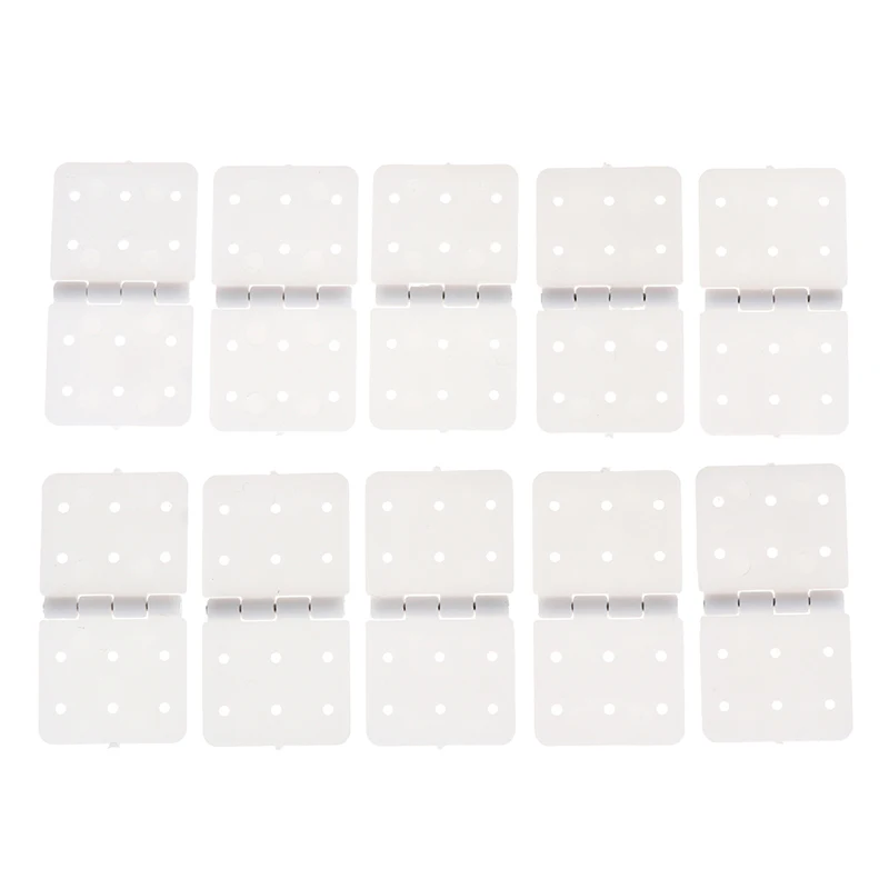 

New 10pcs/lot White Hinge Linker Plastic for RC Airplane Aircraft Helicopter Quadcopter Wholesale