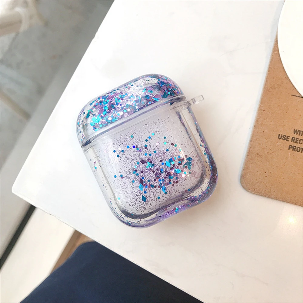 Quicksand Glitter Case For Apple Airpods 1 2 Case Luxury Fashion Cover For Apple airpods 2 1 Protect Cover Shell For Airpods 1 2 
Quicksand Glitter Case For Apple Airpods 1 2 Case Luxury Fashion Cover For Apple airpods 2 1 Protect Cover Shell For Airpods 1 2