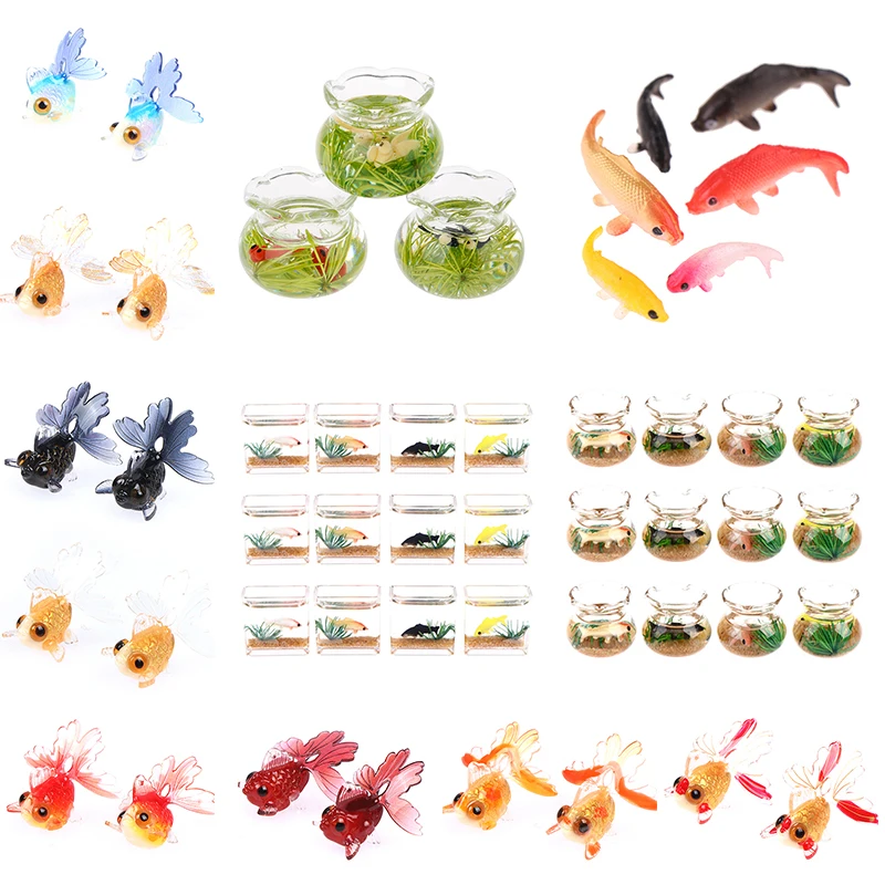 Doll House Toy Fishing Rod Mini Fishing Net Goldfish Tank Koi Miniature Goldfish Round Square Tank Doll Accessories
Doll House Toy Fishing Rod Mini Fishing Net Goldfish Tank Koi Miniature Goldfish Round Square Tank Doll Accessories