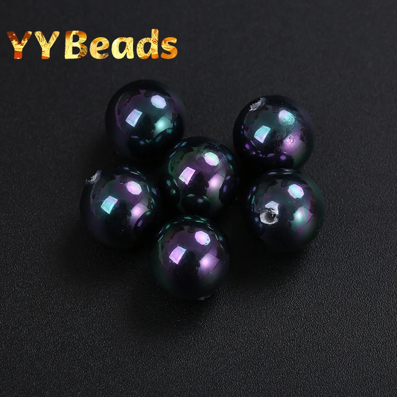 Natural Half Drilled Colorful Seashell Pearls Beads 5pcs/pack Round Loose Beads 6-12mm For Jewelry Making DIY Bracelets Earrings
Natural Half Drilled Colorful Seashell Pearls Beads 5pcs/pack Round Loose Beads 6-12mm For Jewelry Making DIY Bracelets Earrings