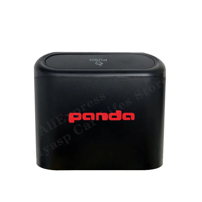 Car Trash Can For FIAT PANDA Car Portable Garbage Bin Interior Box Auto Accessories