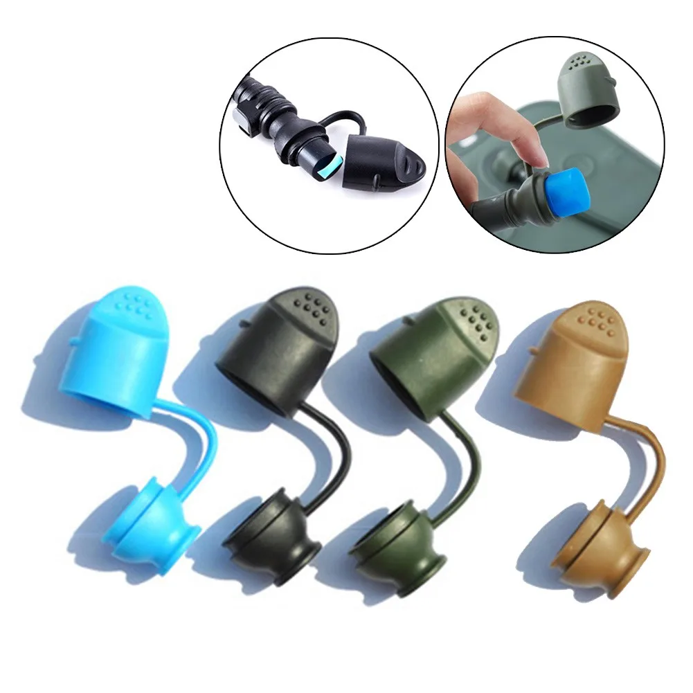 

Hydration Packs Bag Tube Bite Valve Dust Cap Cover Hiking Cycling Water Bladder Pipe Mouthpiece Bite Valve Cover Replacement