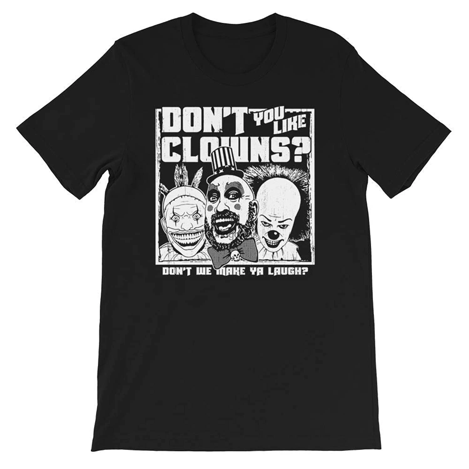 Фото Женская футболка Don You Like Clowns Pennywise Captain Spaulding Twisty Graphic Подарочная - купить