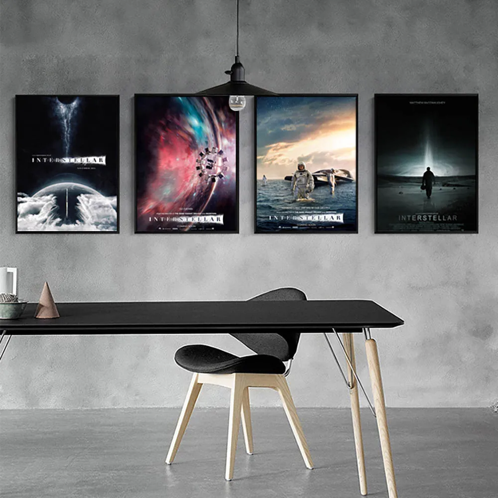 Modular Pictures Nordic Style Interstellar Poster Space Science Fiction Theme Movie Canvas Painting Wall Art Home Decor Printing
Modular Pictures Nordic Style Interstellar Poster Space Science Fiction Theme Movie Canvas Painting Wall Art Home Decor Printing
