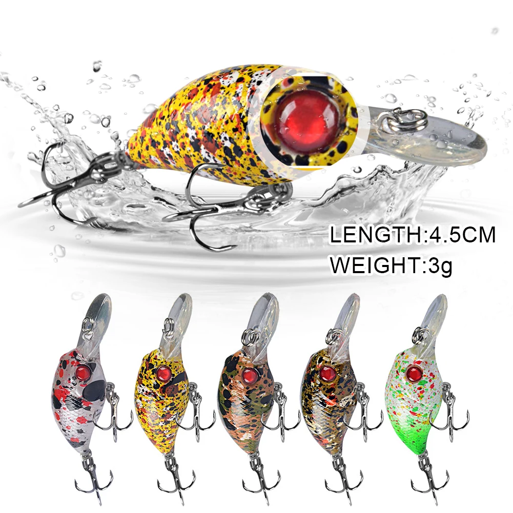 1PCS 4.5cm 3g Crankbait Fishing Lure Quality Minnow Lure 3D Eyes Plastic Hard Bait Pesca Artificial Jig Wobblers Fishing Bait
1PCS 4.5cm 3g Crankbait Fishing Lure Quality Minnow Lure 3D Eyes Plastic Hard Bait Pesca Artificial Jig Wobblers Fishing Bait