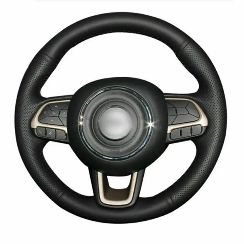 Для Jeep Compass 2017 Renegade 2016-2017 Топ кожаное рулевое колесо крышка ручная вышивка крестом на Обёрточная Бумага Обложка
Для Jeep Compass 2017 Renegade 2016-2017 Топ кожаное рулевое колесо крышка ручная вышивка крестом на Обёрточная Бумага Обложка