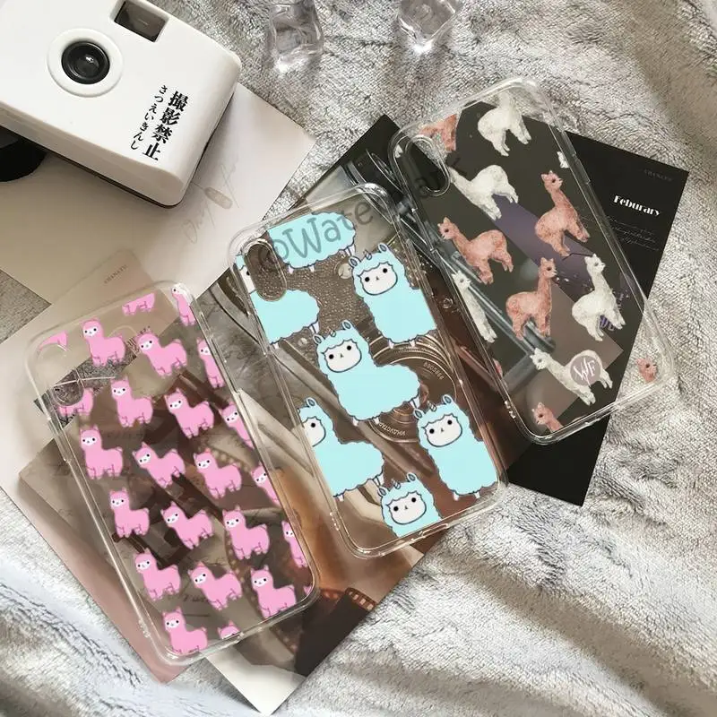 Alpaca Llama Phone Case For IPhone 13 Mini 12 11 Pro Max Xs X Xr 7 8 Plus Se 2020 Transparent Cover
Alpaca Llama Phone Case For IPhone 13 Mini 12 11 Pro Max Xs X Xr 7 8 Plus Se 2020 Transparent Cover
