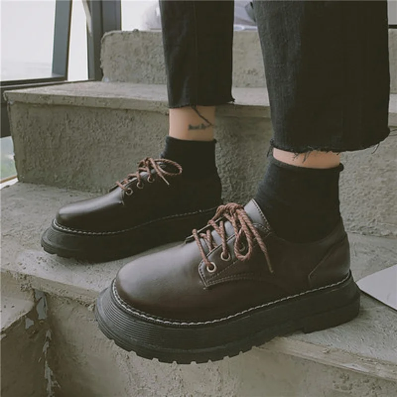 2020 new Japanese women's small shoes fashion British style retro student single shoes wild thick-soled women's shoes
2020 new Japanese women's small shoes fashion British style retro student single shoes wild thick-soled women's shoes
