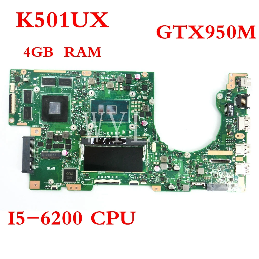 K501UX с процессором I5-6200 GTX950M 2 Гб материнская плата REV2.0 для ASUS K501U K501UX K501UB материнская плата для ноутбука протестирована
K501UX с процессором I5-6200 GTX950M 2 Гб материнская плата REV2.0 для ASUS K501U K501UX K501UB материнская плата для ноутбука протестирована