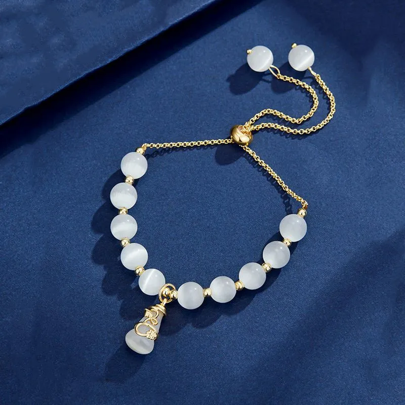 Opal Gourd Bracelet Female Ins Fashion Design Adjustable Bracelet for Women Student Girlfriends Bracelet Accessories for Women
Opal Gourd Bracelet Female Ins Fashion Design Adjustable Bracelet for Women Student Girlfriends Bracelet Accessories for Women
