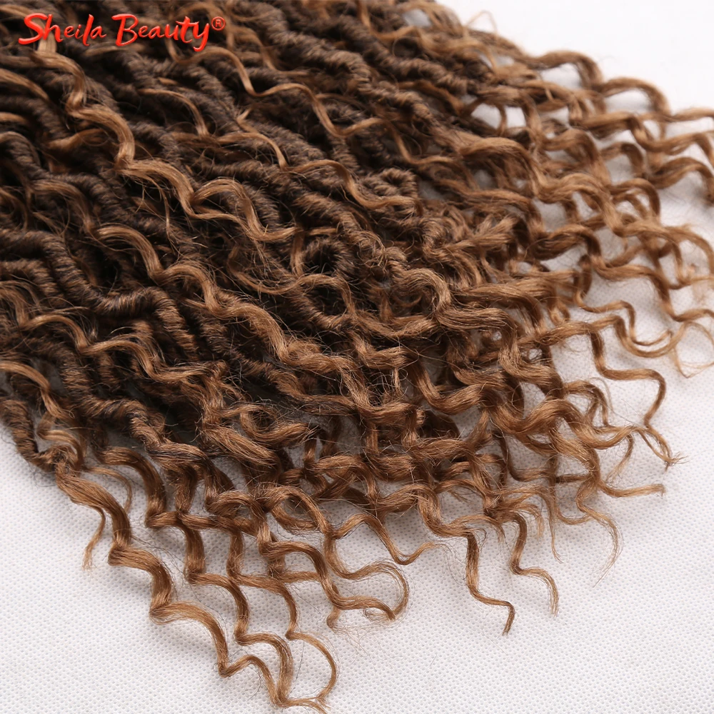 Faux Locs Curly Crochet Braids Synthetic Braiding Hair Exntension For Women Bouncy Hair Twist Pre Looped Dreadlocks
Faux Locs Curly Crochet Braids Synthetic Braiding Hair Exntension For Women Bouncy Hair Twist Pre Looped Dreadlocks