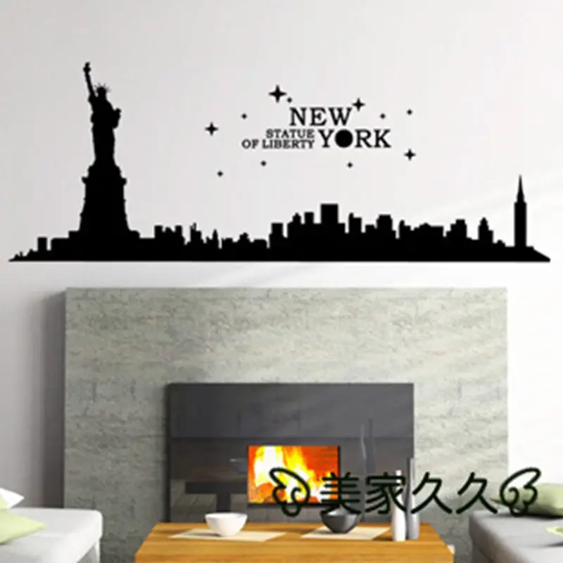 New York Skyline Decal Wall Sticker Vinyl Stickers Decor Mural Art Living Room Home Decoration Landmark Skyline Wall Decal
New York Skyline Decal Wall Sticker Vinyl Stickers Decor Mural Art Living Room Home Decoration Landmark Skyline Wall Decal