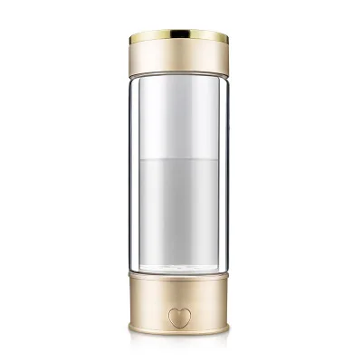 430ML Hydrogen Rich Water Generator Japanese Alkaline Energy Bottle Water Ionizer Anti Aging USB H2 Healthy Smart Cup
430ML Hydrogen Rich Water Generator Japanese Alkaline Energy Bottle Water Ionizer Anti Aging USB H2 Healthy Smart Cup
