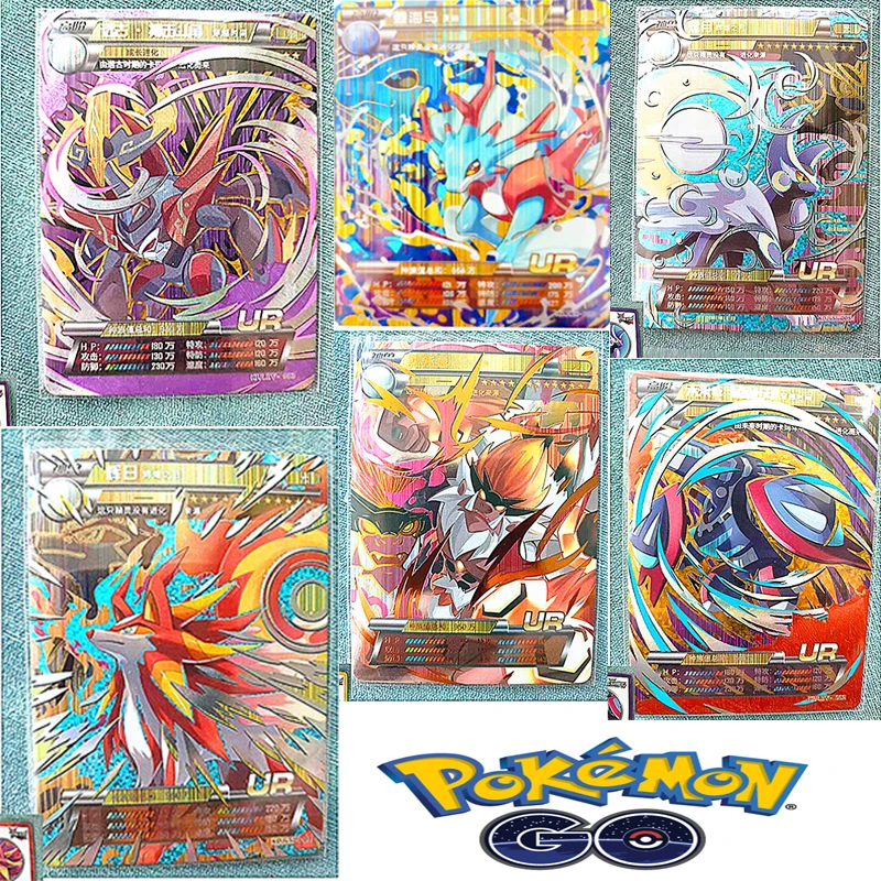 Полный набор коллекционных этикеток Pokemon Single UR, детская игрушка, подарок на день рождения и Рождество
Полный набор коллекционных этикеток Pokemon Single UR, детская игрушка, подарок на день рождения и Рождество