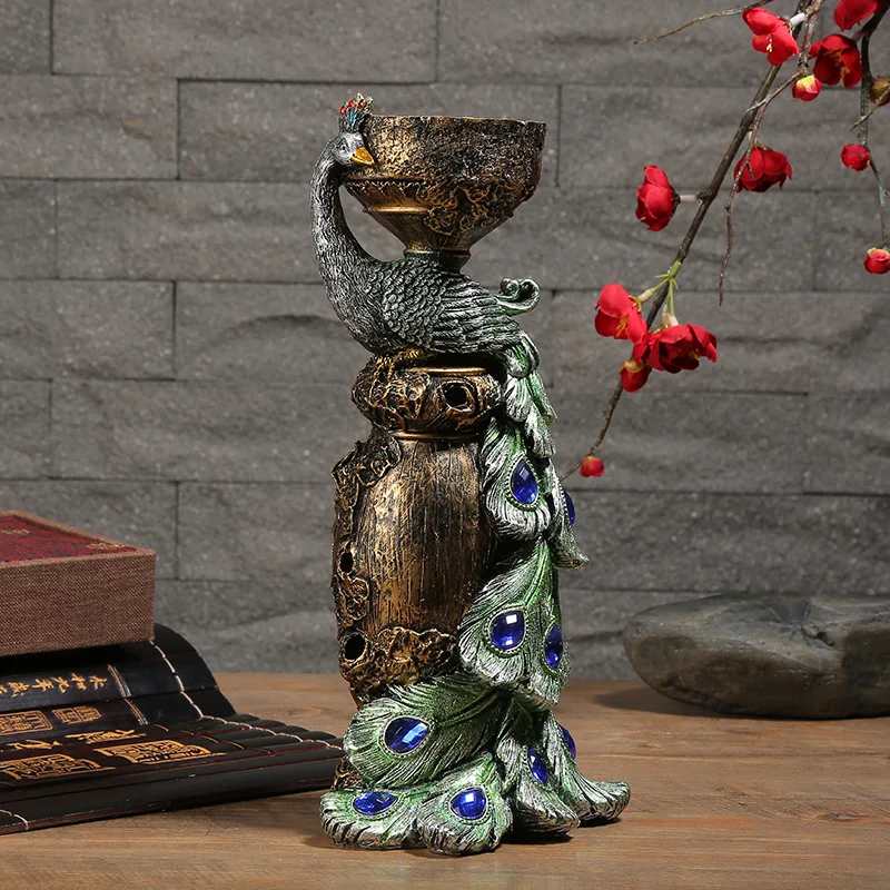 Peacock Classical Home Decoration Wedding Gifts Resin Crafts Nordic Furniture Ornaments for Household Antique Imitation
Peacock Classical Home Decoration Wedding Gifts Resin Crafts Nordic Furniture Ornaments for Household Antique Imitation