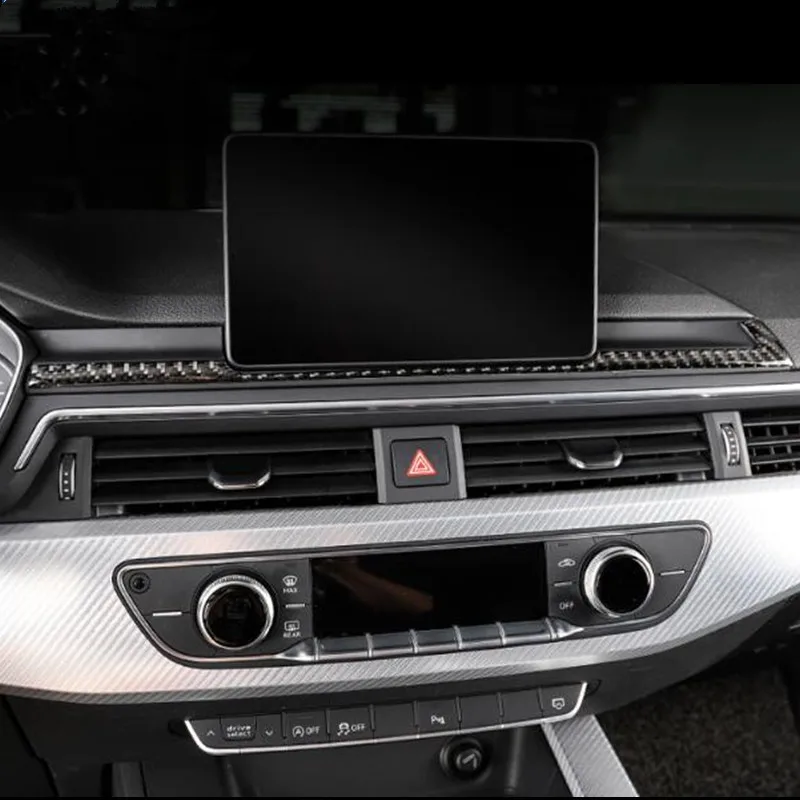 Car Styling For Audi A4 B9 2017-19 Carbon Fiber Center Console Dashboard Navigation Panel Decorative Trim Interior Accessories
Car Styling For Audi A4 B9 2017-19 Carbon Fiber Center Console Dashboard Navigation Panel Decorative Trim Interior Accessories
