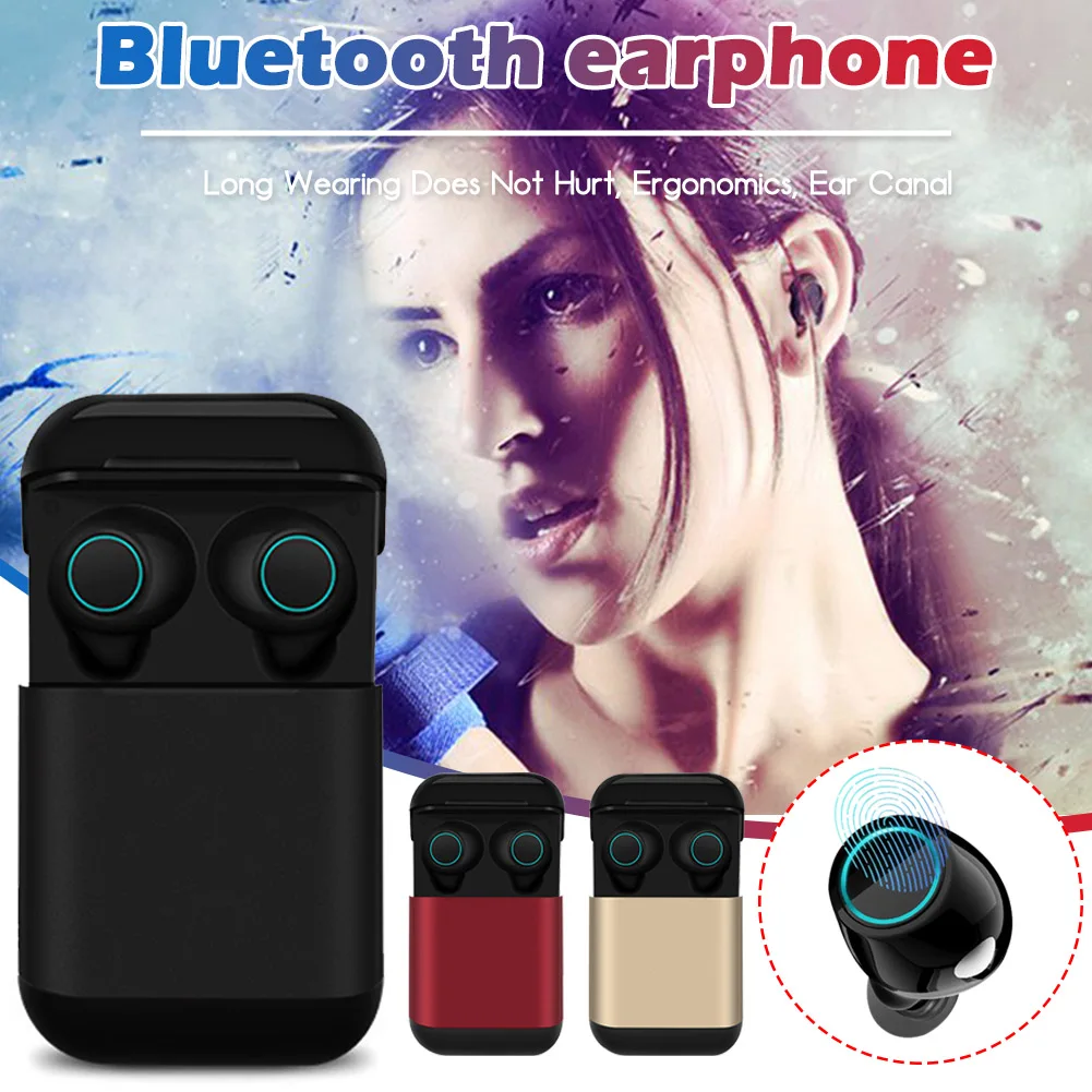 Wireless Earphones Bluetooth 5.0 Headphones with Microphone Support Audio Code A2DP/AVRCP/HFP/HSP
Wireless Earphones Bluetooth 5.0 Headphones with Microphone Support Audio Code A2DP/AVRCP/HFP/HSP