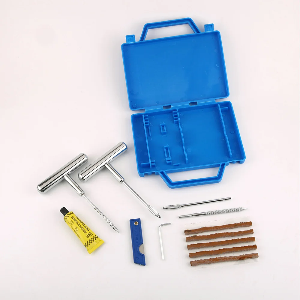 Auto Repair Tools Set Automobile Motorcycle Bicycle Tire Repair Kit Cars Tire Repair Kits Tubeless Emergency Tire Repair Set
Auto Repair Tools Set Automobile Motorcycle Bicycle Tire Repair Kit Cars Tire Repair Kits Tubeless Emergency Tire Repair Set