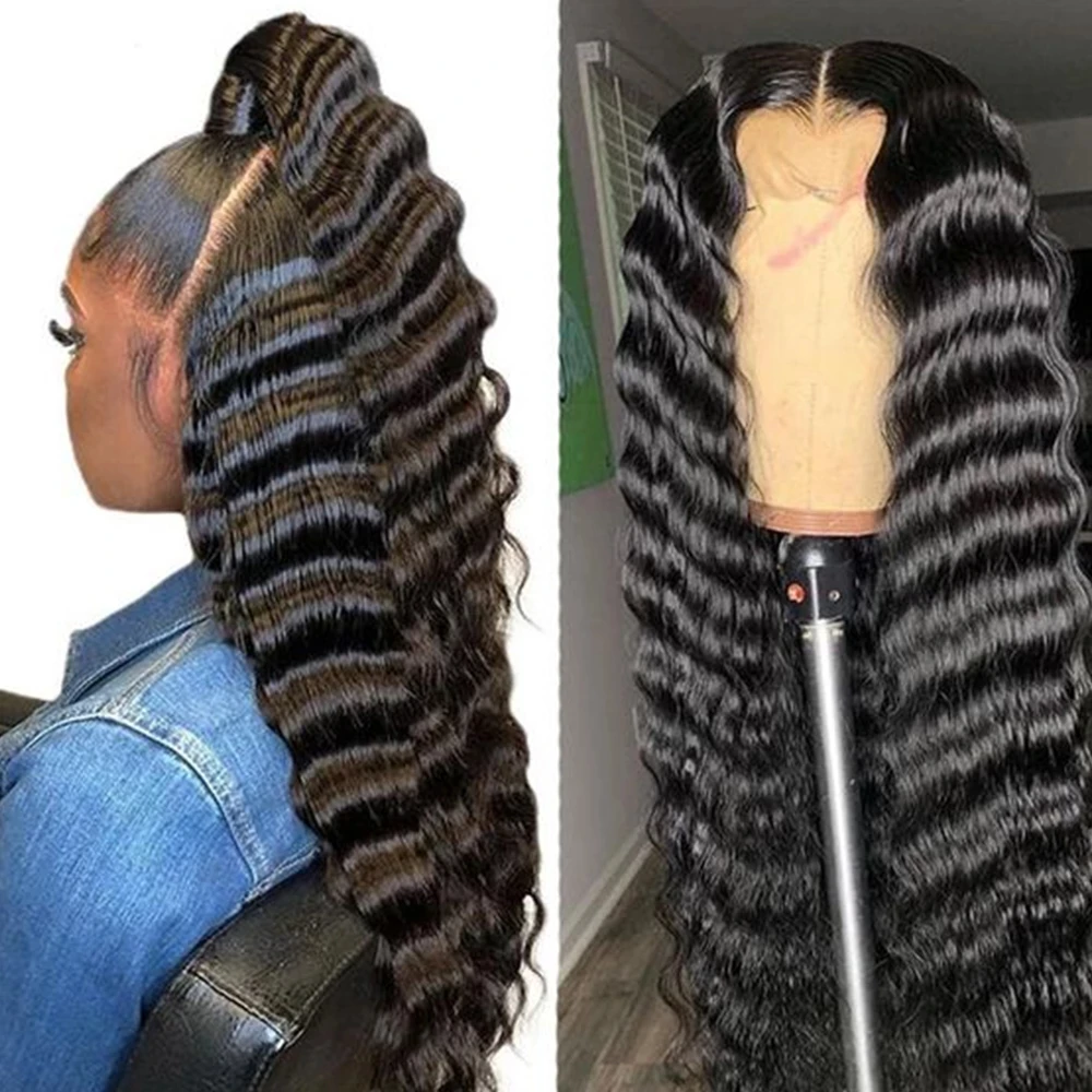 Loose Deep Wave Wig 13x4 Lace Front Human Hair Wigs Peruvian Natural Wave 150% Density Curly Water Wave 13x6 Lace Frontal Wigs
Loose Deep Wave Wig 13x4 Lace Front Human Hair Wigs Peruvian Natural Wave 150% Density Curly Water Wave 13x6 Lace Frontal Wigs