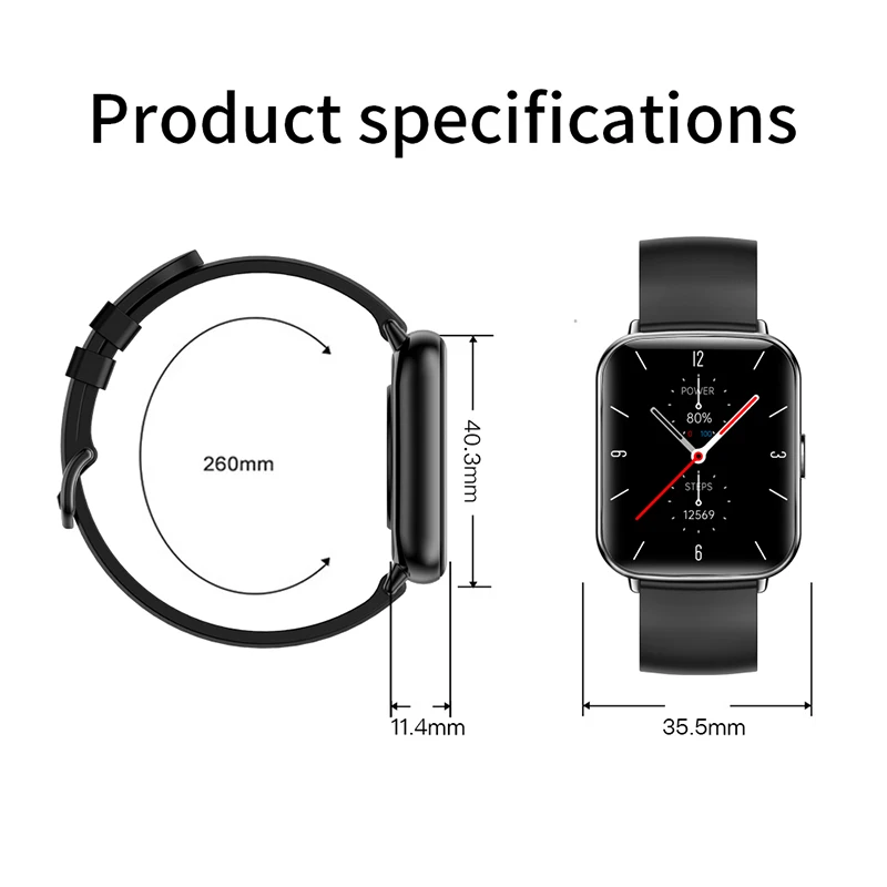 M juniu Smart Watch Men Smart Watches Women Smart Watch Android ios Reloj Inteligente Reloj Inteligente Mujer Iwo L12 2021