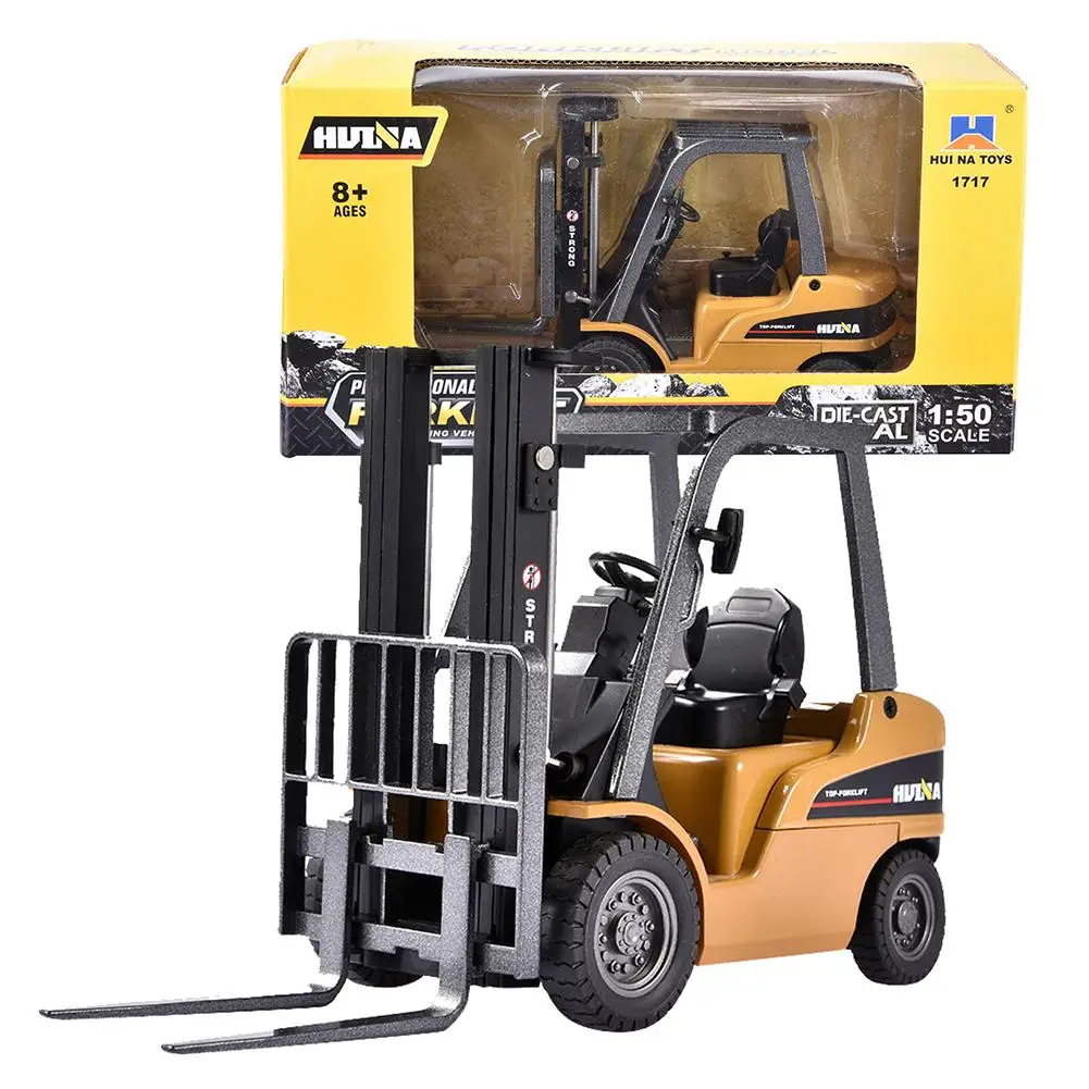 HUINA 1/50 Model Engineering Car Alloy Diecast Forklift Truck Vehicles Kids Toys Engineering Construction Model Car Collection
HUINA 1/50 Model Engineering Car Alloy Diecast Forklift Truck Vehicles Kids Toys Engineering Construction Model Car Collection