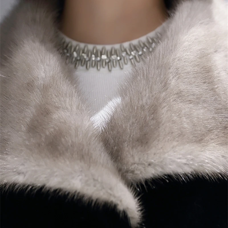 JCBC 2021 Sheep Shearling Fur Coat Winter Jacket Women Clothes real Mink Fur Collar 100% Wool Coat Female Long Jackets MY4179
JCBC 2021 Sheep Shearling Fur Coat Winter Jacket Women Clothes real Mink Fur Collar 100% Wool Coat Female Long Jackets MY4179