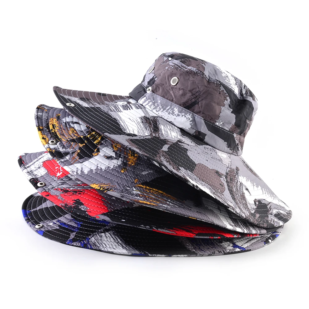 Men Summer Boonie Cap Fishing Bucket Hat For Men UV Protection Sun Hats Windproof Wide Brim Outdoor Hiking Caps chapeau femme
Men Summer Boonie Cap Fishing Bucket Hat For Men UV Protection Sun Hats Windproof Wide Brim Outdoor Hiking Caps chapeau femme