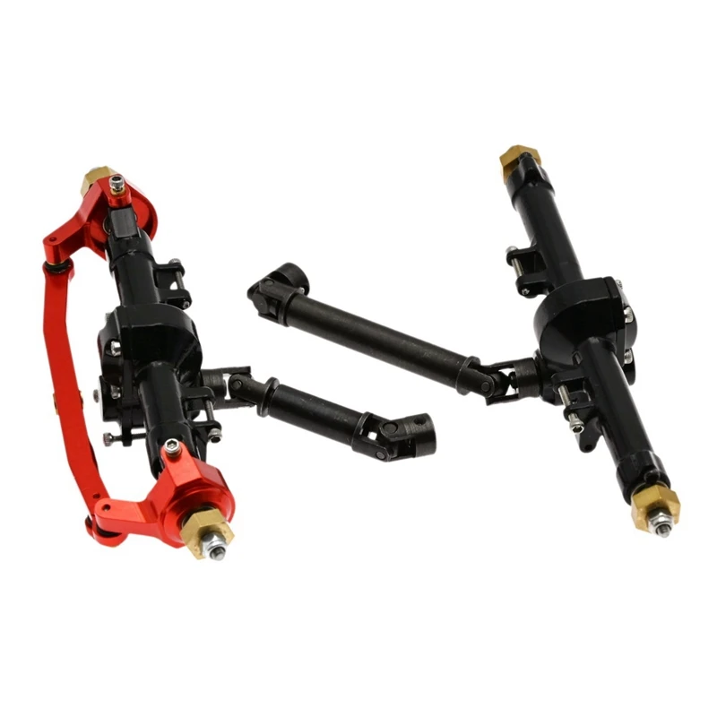 For Axial SCX24 1/24 RC Crawler Car Metal Front & Rear Axle Complete Axles with Drive Shaft Upgrade Parts Accessories
For Axial SCX24 1/24 RC Crawler Car Metal Front & Rear Axle Complete Axles with Drive Shaft Upgrade Parts Accessories