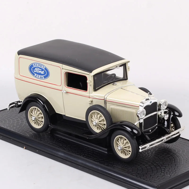 

Большой 1:18 Масштаб 1931 Модель A Ford Deluxe Тюдор доставка фургон Литые и игрушечные автомобили модель миниатюрного автомобиля Подпись подарки