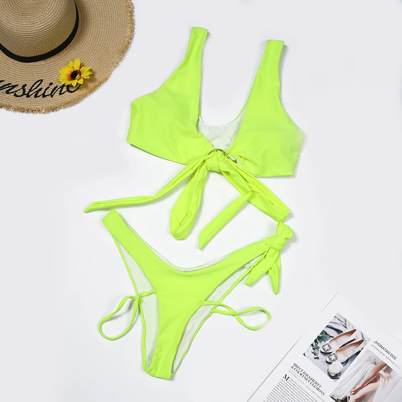 Women Sexy Split Ring Bikini Leopard Print Multi-color Bodysuit Strappy Swimwear Open Back High Waist Swimsuit Fashion Beachwear
Women Sexy Split Ring Bikini Leopard Print Multi-color Bodysuit Strappy Swimwear Open Back High Waist Swimsuit Fashion Beachwear