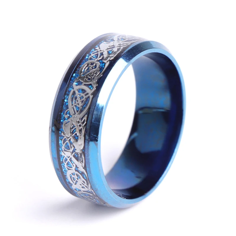 Fashion Blue Tungsten Carbide Ring Dragon Blue Carbon Fibre Men Ring for Women Weddings Classical Lover Couple Rings
Fashion Blue Tungsten Carbide Ring Dragon Blue Carbon Fibre Men Ring for Women Weddings Classical Lover Couple Rings