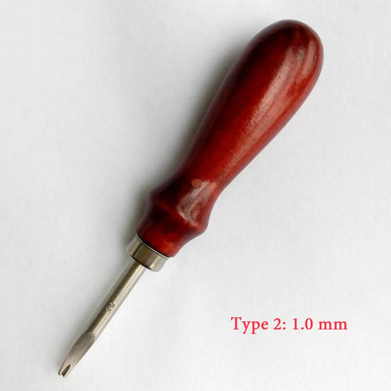 Leather Craft Edge Skiving Beveling Cutting Craft Tools with Wood Handle 1.0/1.2 /1.4 /1.6 mm Practical
Leather Craft Edge Skiving Beveling Cutting Craft Tools with Wood Handle 1.0/1.2 /1.4 /1.6 mm Practical