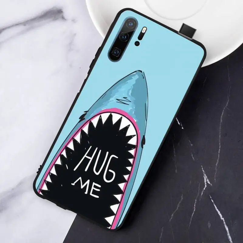 ocean Whale Sharks fish Phone Case For Huawei honor Mate P 10 20 30 40 Pro 10i 9 10 20 8 x Lite