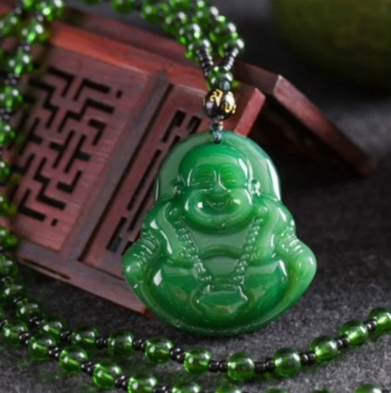 Classic Imitation Natural Imitation Stone Buddha Pendant Spinach Green Laughing Buddha Maitreya Buddha Pendant Jewelry
Classic Imitation Natural Imitation Stone Buddha Pendant Spinach Green Laughing Buddha Maitreya Buddha Pendant Jewelry