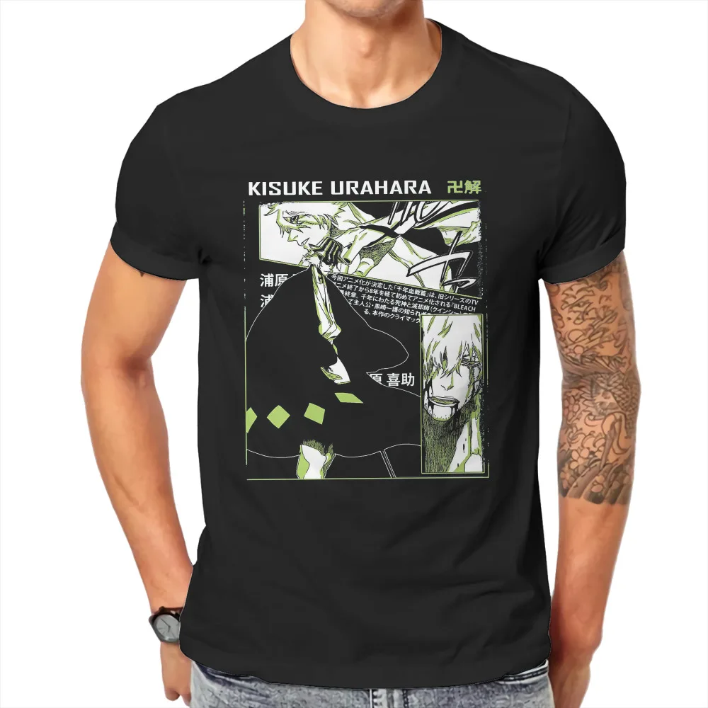 BLEACH Manga Kisuke Urahara Tshirt Black for Men T Shirt Graphic Men's Tops Short Sleeve
BLEACH Manga Kisuke Urahara Tshirt Black for Men T Shirt Graphic Men's Tops Short Sleeve