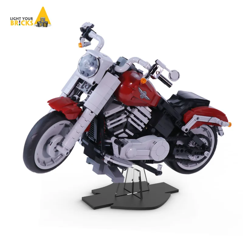 Акриловая подставка для конструктора 10269 Fat Boy Creator Expert, модель мотоцикла (не входит в комплект)
Акриловая подставка для конструктора 10269 Fat Boy Creator Expert, модель мотоцикла (не входит в комплект)