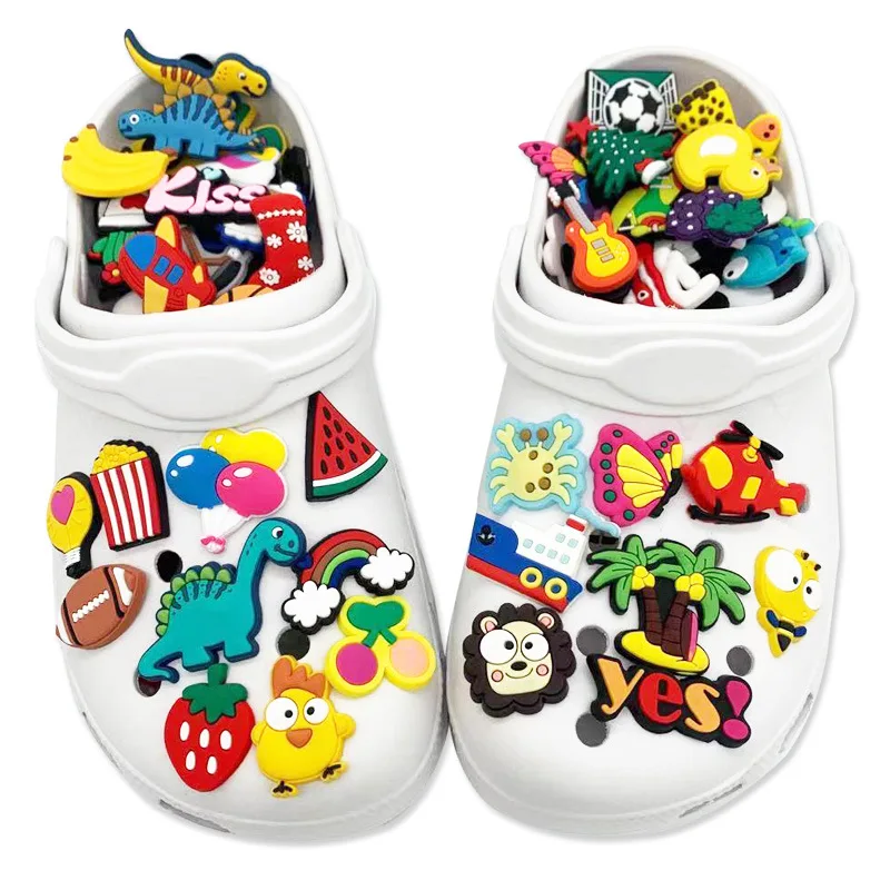 Free Shipping 5-200 Pcs Random Anime Croc Charms Novel Dinosaur Shoe Accessories Cute Garden Shoe Decoration Kids X-mas Gifts
Free Shipping 5-200 Pcs Random Anime Croc Charms Novel Dinosaur Shoe Accessories Cute Garden Shoe Decoration Kids X-mas Gifts