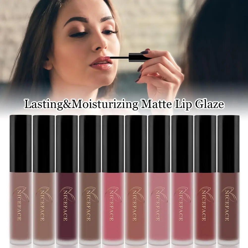 Matte Lip Glaze Lasting&Moisturizing Lipstick for Lip Makeup Long Lasting and Moisturizing Water Resistance
Matte Lip Glaze Lasting&Moisturizing Lipstick for Lip Makeup Long Lasting and Moisturizing Water Resistance