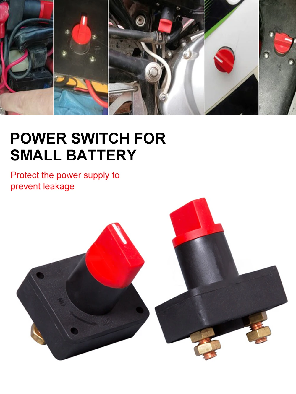 NEW 100A 12V Battery Switch Isolator Battery Disconnect Switch Kill On/Off Switch for Boats Cars Trucks Yachts Interior Parts
NEW 100A 12V Battery Switch Isolator Battery Disconnect Switch Kill On/Off Switch for Boats Cars Trucks Yachts Interior Parts