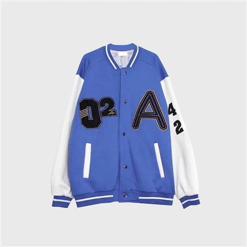 2021 Mens Bomber Varsity Jacket Letters Embroidery College Jackets Womens Harajuku Hip Hop Mens Clothing Baseball Coats Unisex
2021 Mens Bomber Varsity Jacket Letters Embroidery College Jackets Womens Harajuku Hip Hop Mens Clothing Baseball Coats Unisex