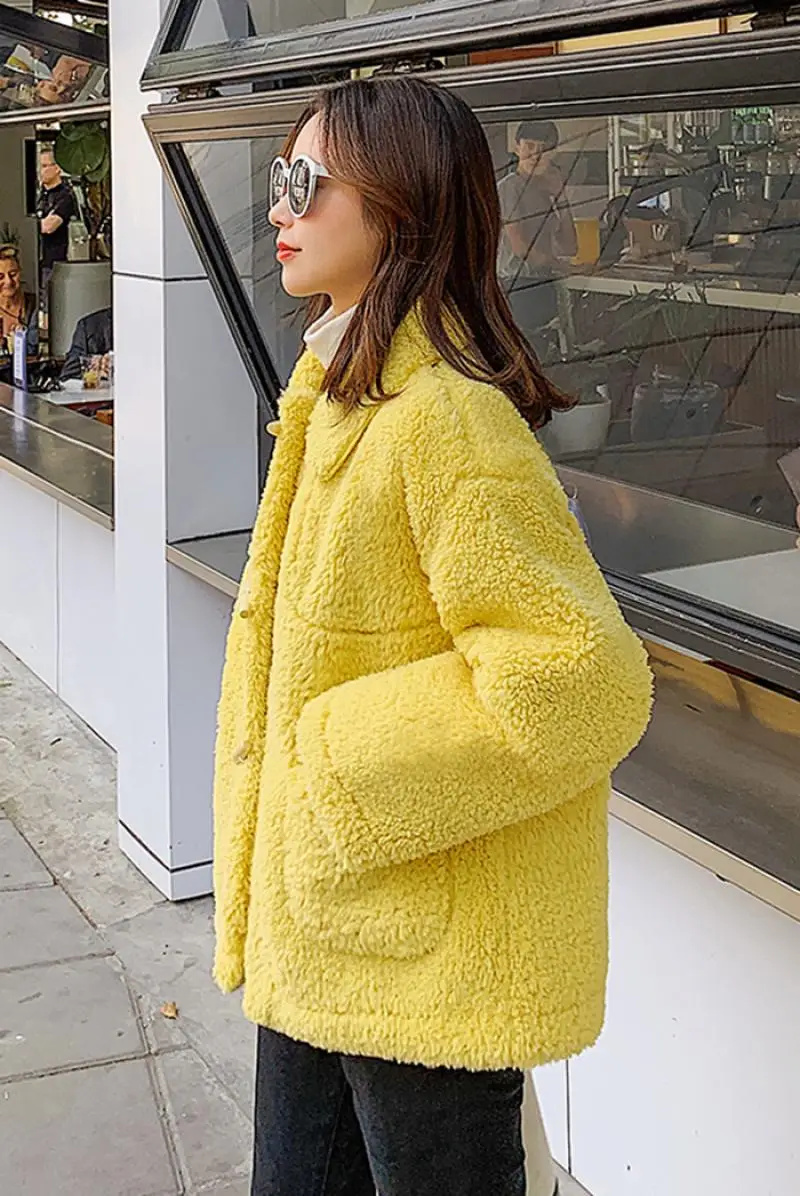 Women Cashmere Casual Teddy Bear Coat Ladies Fleece Zipper Long Sleeve Outwear Jacket Oversized Overcoat Winter Warm Women Coat
Women Cashmere Casual Teddy Bear Coat Ladies Fleece Zipper Long Sleeve Outwear Jacket Oversized Overcoat Winter Warm Women Coat