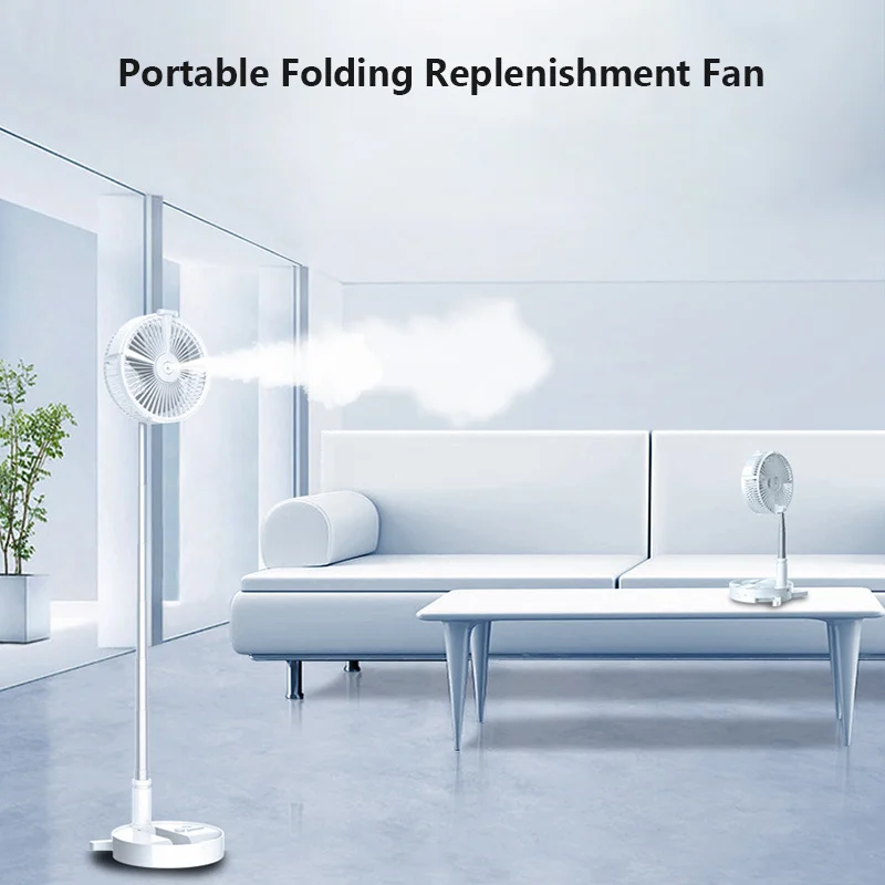 Телескопический охлаждающий маленький портативный USB-вентилятор для воды, многоразовый увлажнитель, портативный кондиционер для внешней с... 
Телескопический охлаждающий маленький портативный USB-вентилятор для воды, многоразовый увлажнитель, портативный кондиционер для внешней с...