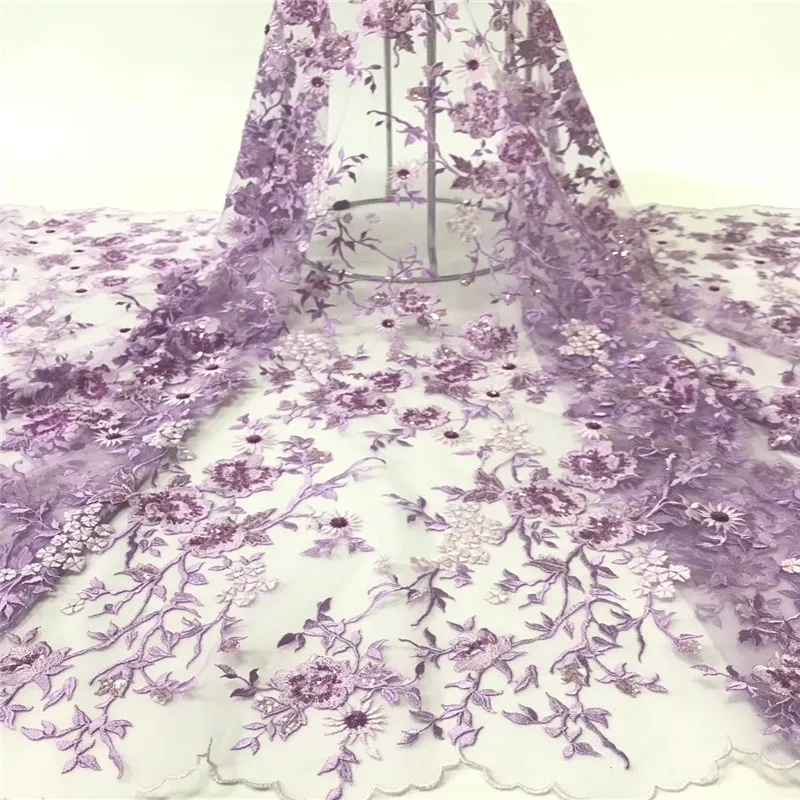 NaXiu High Quality African Lace Fabrics Sequence Lace Fabric for Bridal Lace Materials Nigerian Tulle Mesh Lace with Sequins 
NaXiu High Quality African Lace Fabrics Sequence Lace Fabric for Bridal Lace Materials Nigerian Tulle Mesh Lace with Sequins