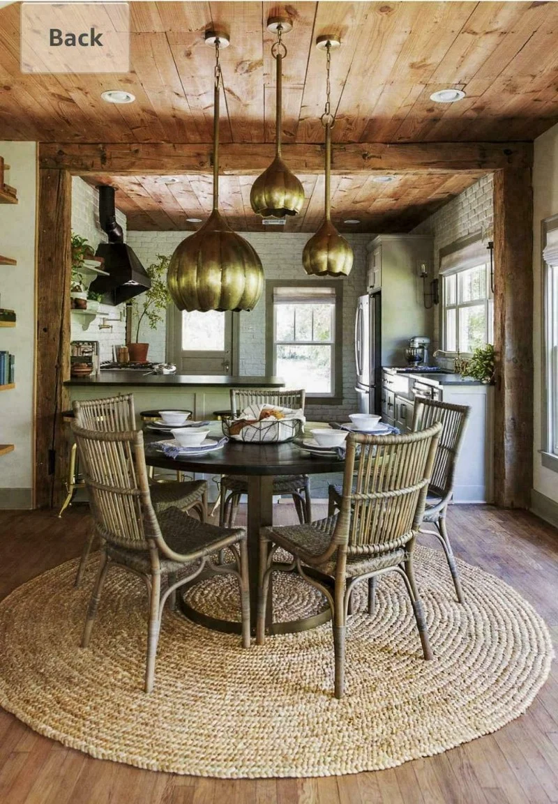 Hand Woven Home Decor Rug Round 100% Natural Jute Woven Style Reversible Area Rug
Hand Woven Home Decor Rug Round 100% Natural Jute Woven Style Reversible Area Rug